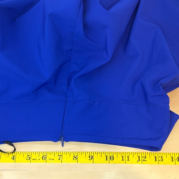 Chic Royal Blue A-Line Skirt - Picture 5 of 8